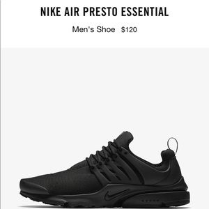 BRAND NEW !! Nike Presto size 7
